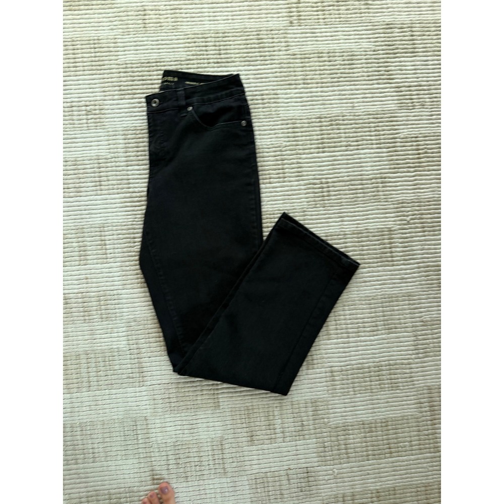 Sonoma Goods For Life Womens Black Original Straight Leg Jeans Size 6